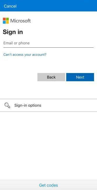 Passkey Setup step 2